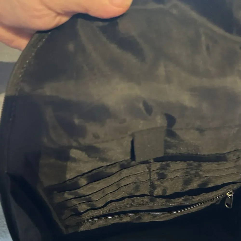 TOTES brand Nylon Backpack Black Ladies